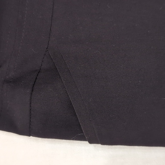 Worthington Petite Black Pencil Skirt Zip Back with Pockets Size 6P - Picture 2 of 6